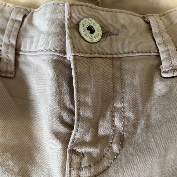 G by Guess Light Blush Distressed Ankle Pants - Picture 6 of 8